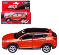Welly Машинка Hyundai Tucson 43718W-T терракот